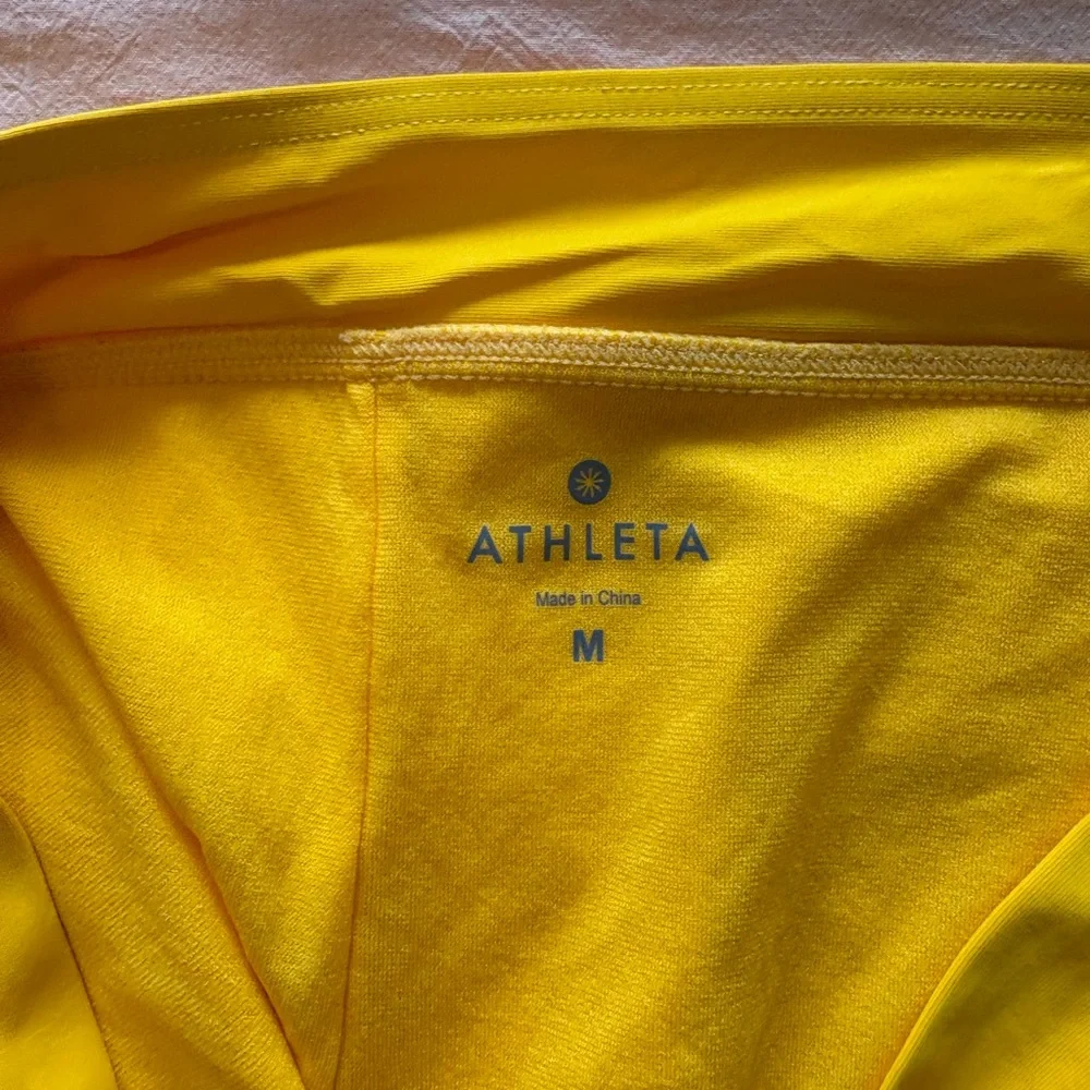 Athleta Bright Yellow Bikini Set - Picture 4 of 5